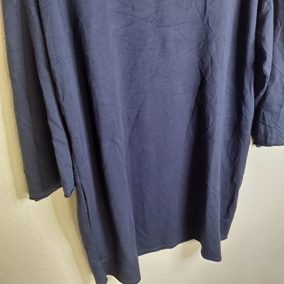 PJ Harlow Urban MuuMuu Knee Length Lounge Tunic W/ Pocket - UMM08 sz L - Picture 3 of 10